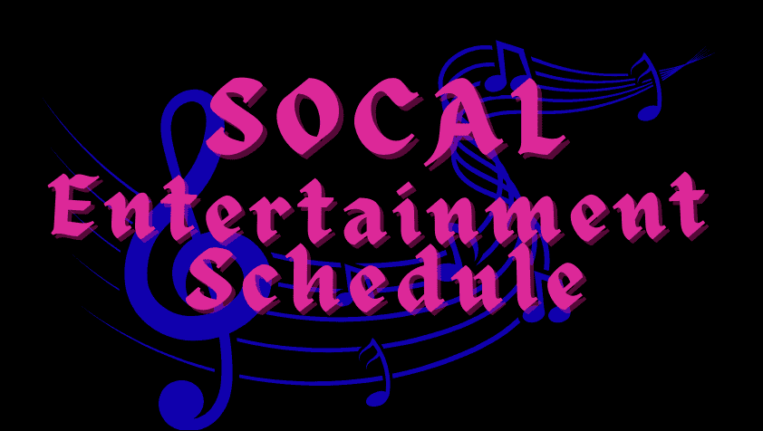 Entertainment and Live Music Schedule
